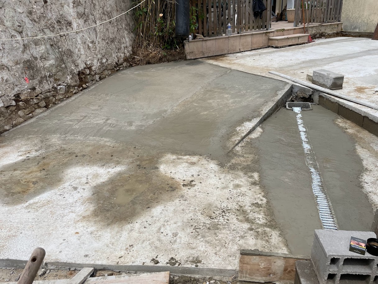 Image du chantier : Coulage d'une dalle en béton -chantier Nathalie - 5