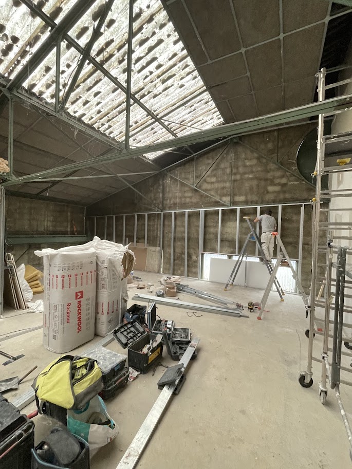 Image du chantier : Aménagement du dépôt équation - 2